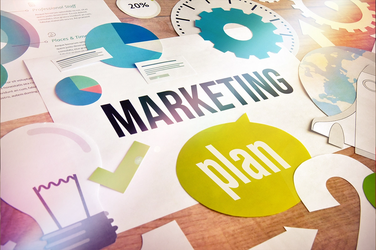 Marketing plan concept design