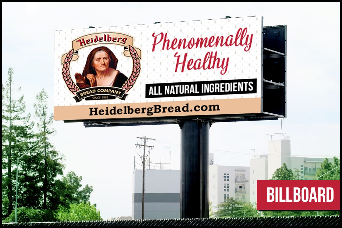 Heidelberg Bread Billboard